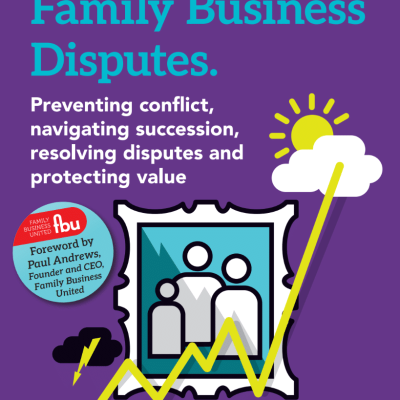 Book Cover - Front Winning in Family Business Disputes